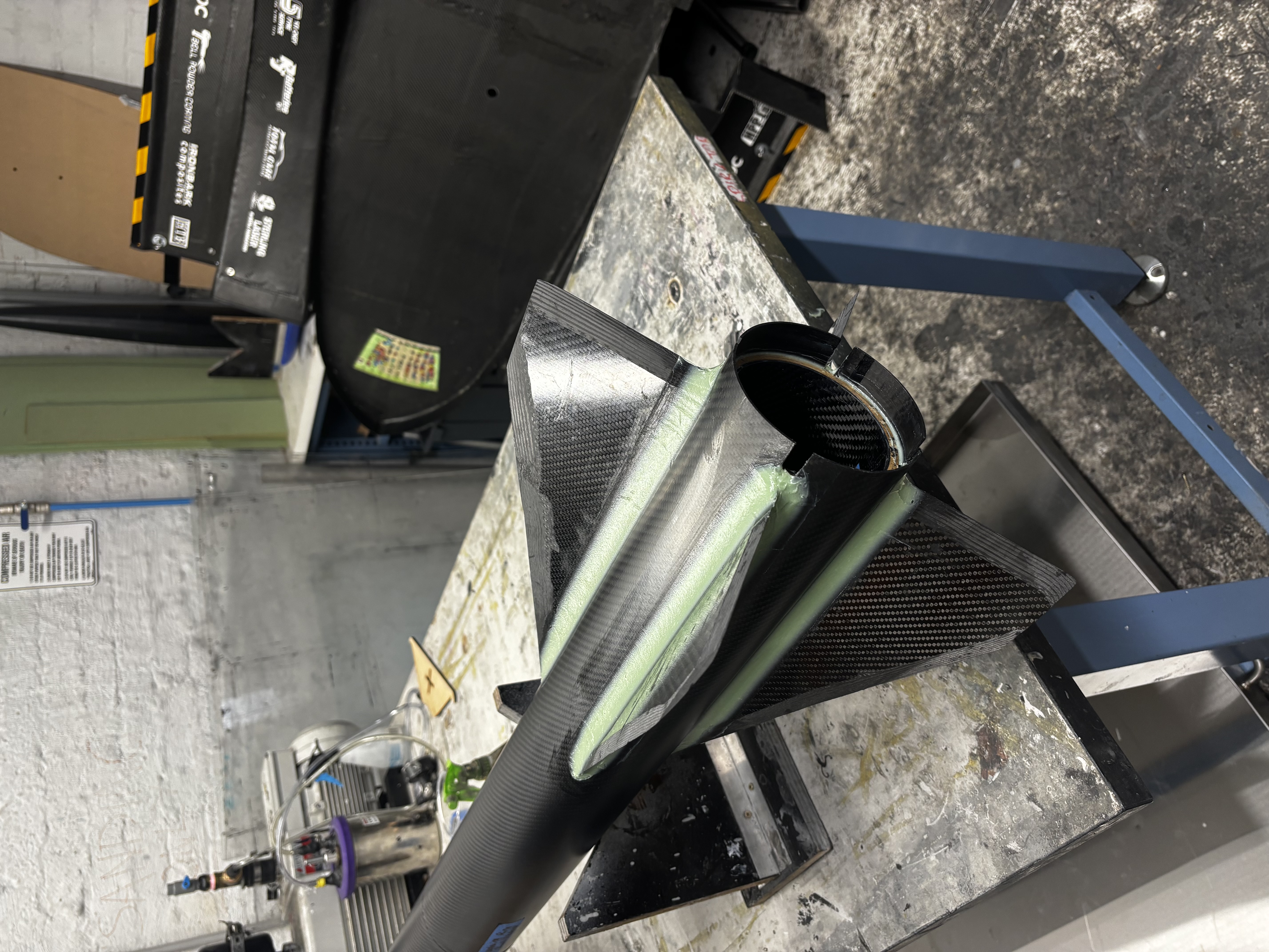 Fin can assembly