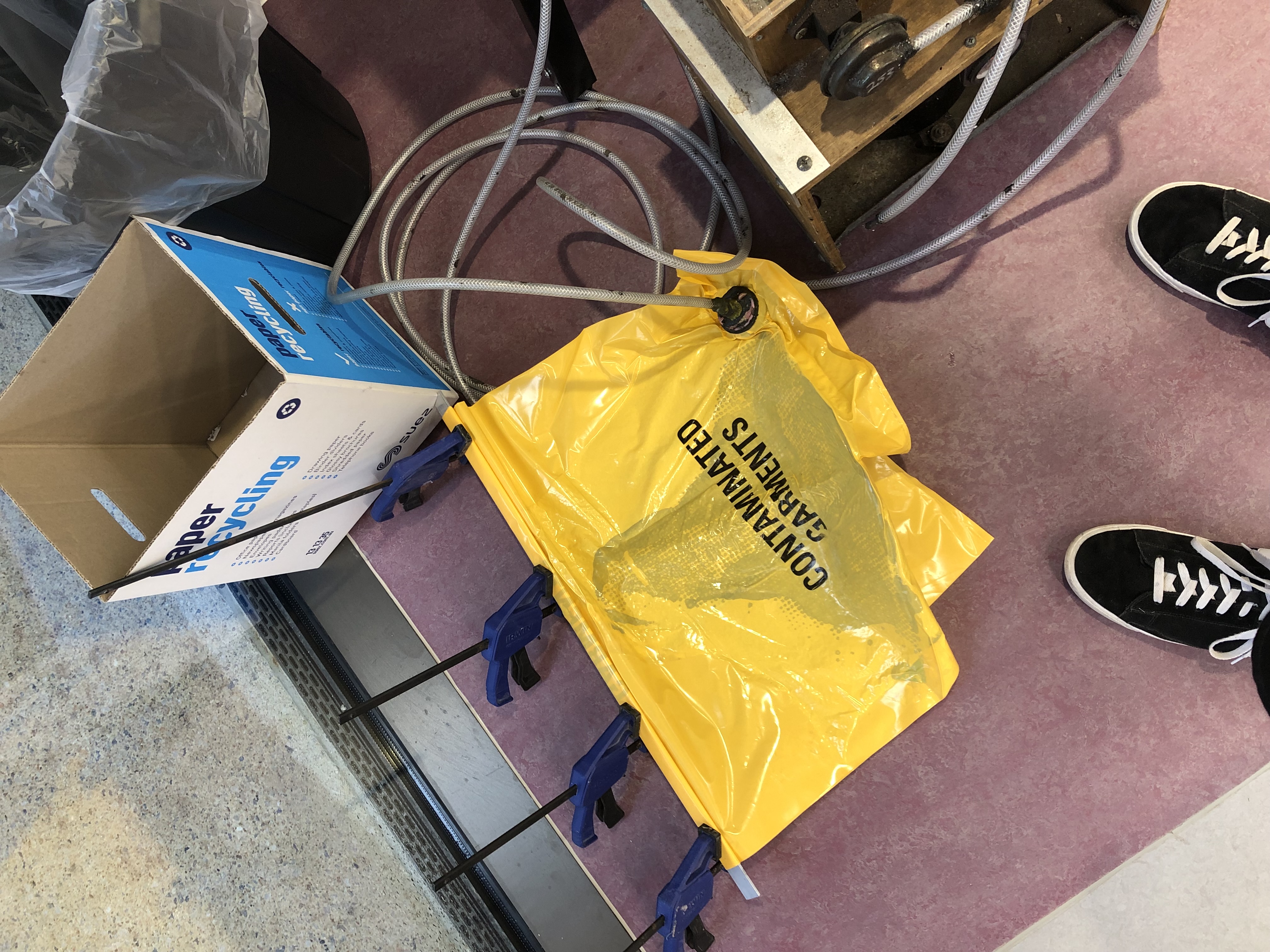 Vacuum Bagged Headrest